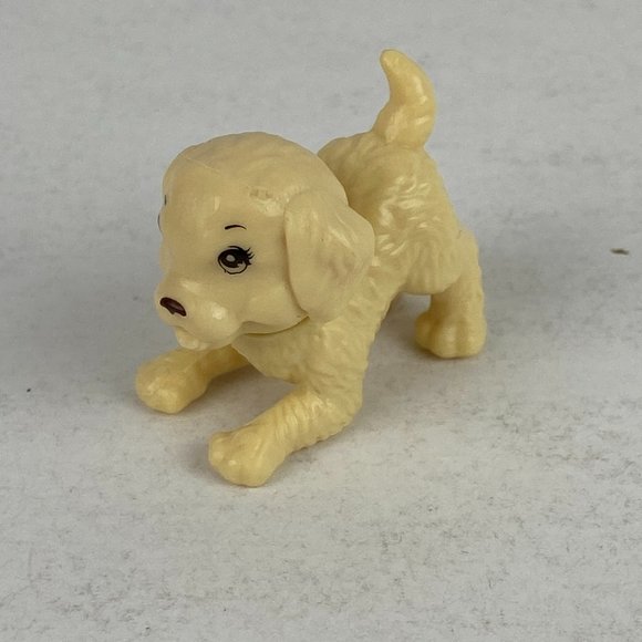 Barbie Pet Toy For Pretend Play Playsets Cream Color Playing Stance Kids - Picture 2 of 5